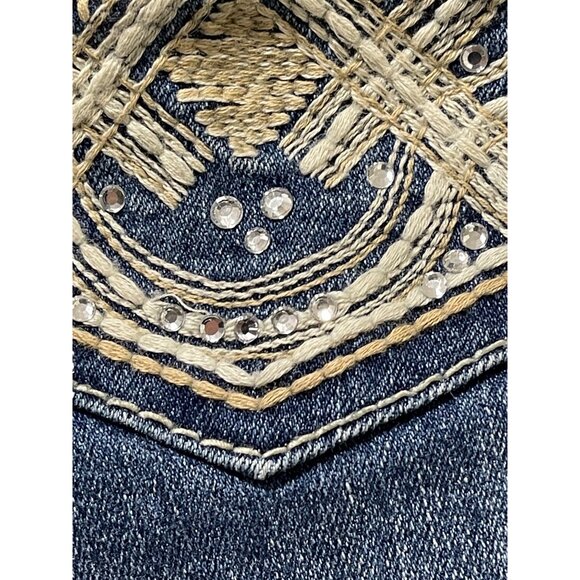 Nine West Vintage America Jeans Womens 14/32 Blue Stretch Denim - Picture 8 of 15